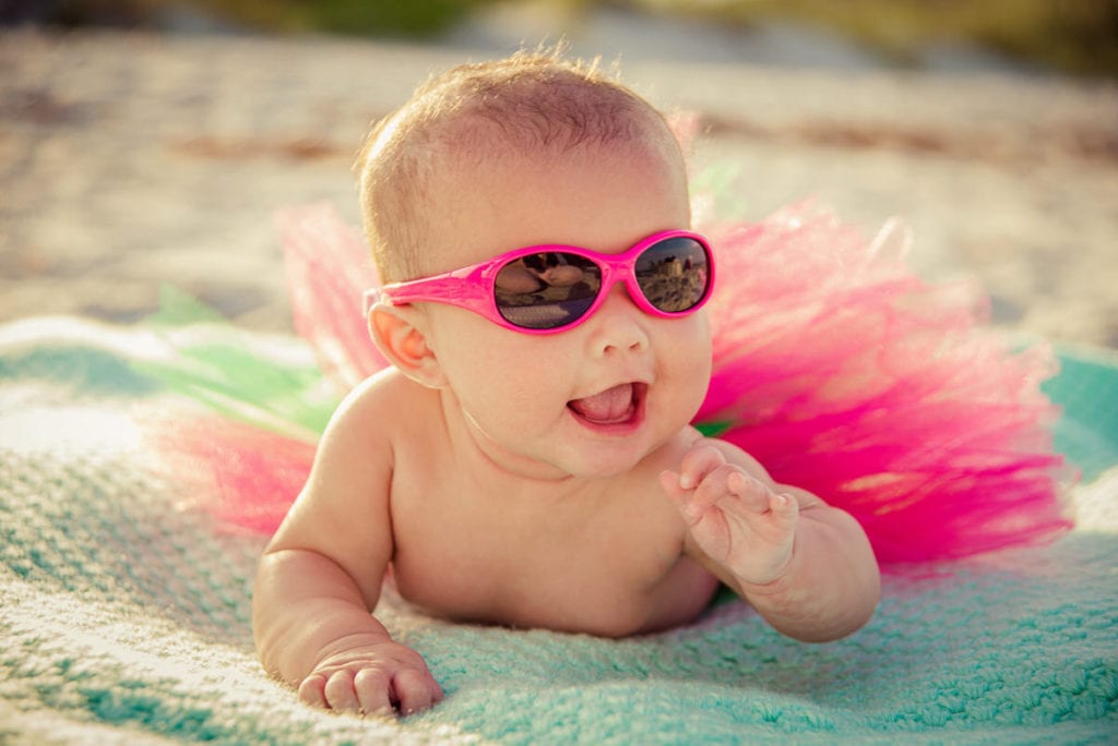 Sasso and Guerrero will help you with your Parenting Plan (baby in pink sunglasses and tutu)